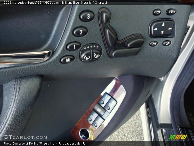 Controls of 2003 S 55 AMG Sedan
