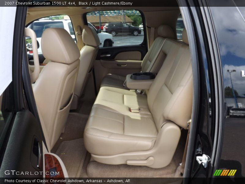 Black / Light Cashmere/Ebony 2007 Chevrolet Suburban 1500 LT 4x4