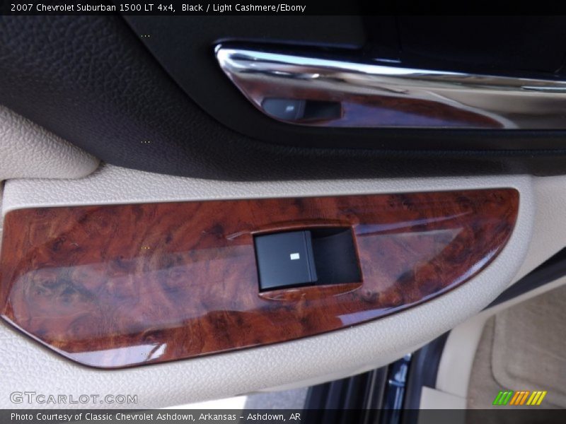 Black / Light Cashmere/Ebony 2007 Chevrolet Suburban 1500 LT 4x4
