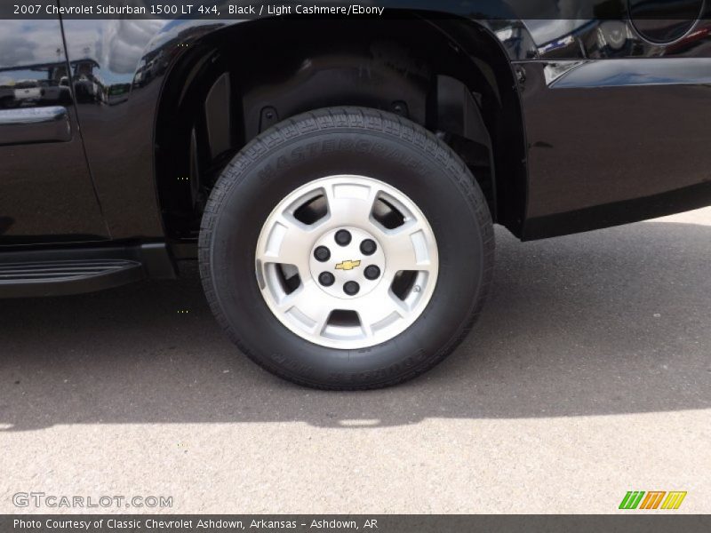 Black / Light Cashmere/Ebony 2007 Chevrolet Suburban 1500 LT 4x4