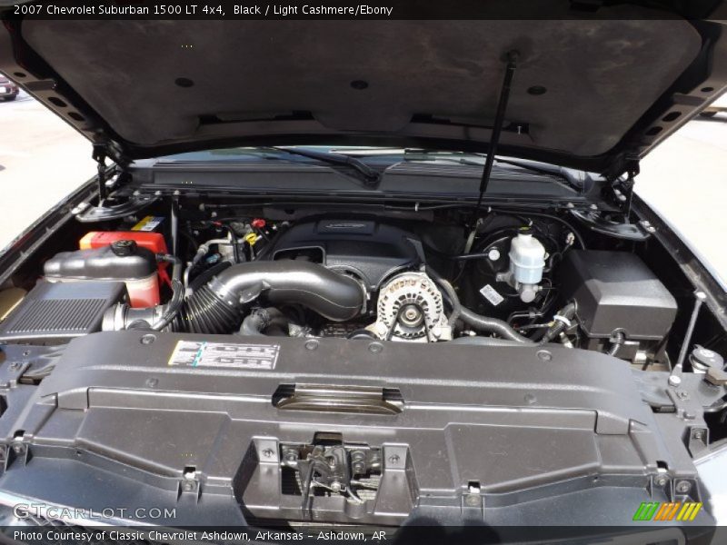 Black / Light Cashmere/Ebony 2007 Chevrolet Suburban 1500 LT 4x4