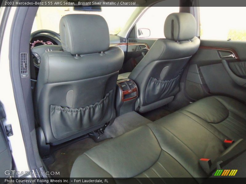  2003 S 55 AMG Sedan Charcoal Interior
