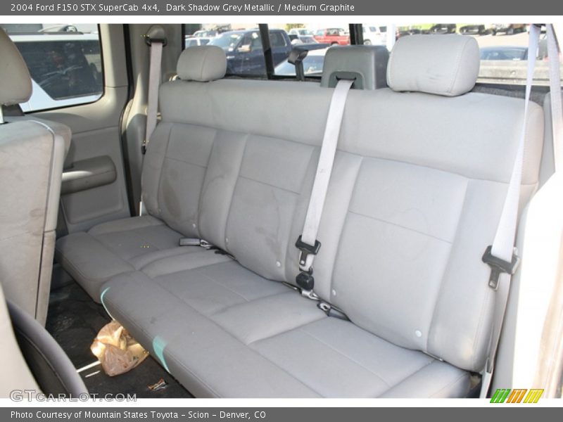 Dark Shadow Grey Metallic / Medium Graphite 2004 Ford F150 STX SuperCab 4x4