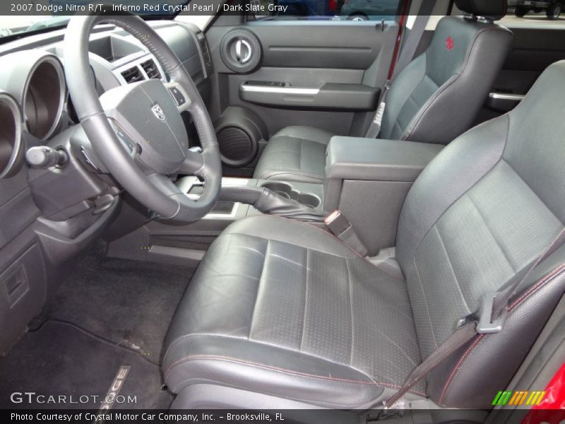 Inferno Red Crystal Pearl / Dark Slate Gray 2007 Dodge Nitro R/T