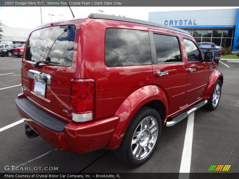 Inferno Red Crystal Pearl / Dark Slate Gray 2007 Dodge Nitro R/T