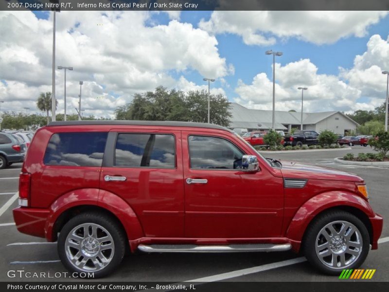 Inferno Red Crystal Pearl / Dark Slate Gray 2007 Dodge Nitro R/T