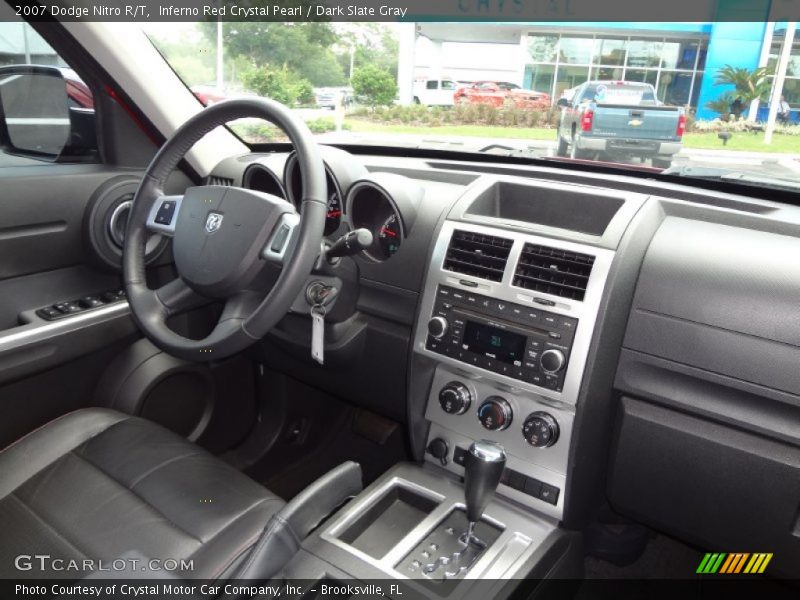 Inferno Red Crystal Pearl / Dark Slate Gray 2007 Dodge Nitro R/T