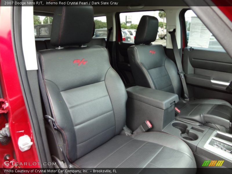 Inferno Red Crystal Pearl / Dark Slate Gray 2007 Dodge Nitro R/T