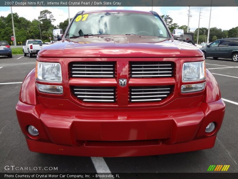Inferno Red Crystal Pearl / Dark Slate Gray 2007 Dodge Nitro R/T