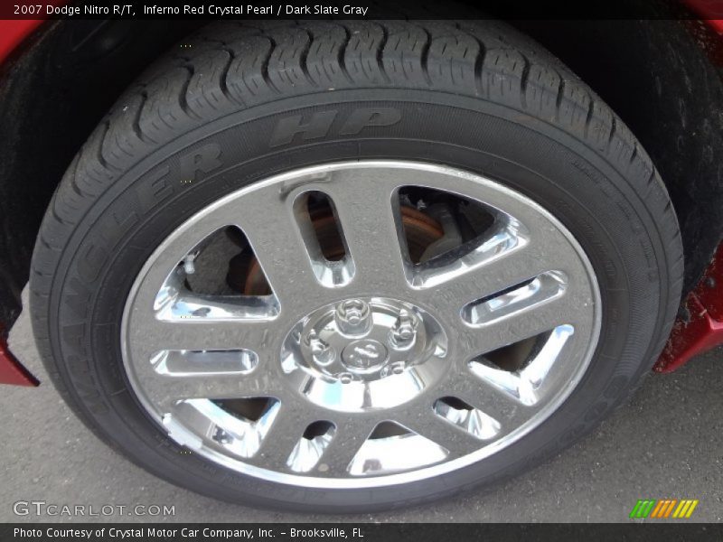 Inferno Red Crystal Pearl / Dark Slate Gray 2007 Dodge Nitro R/T