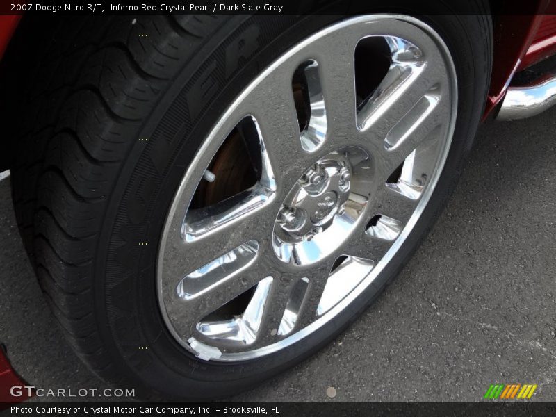 Inferno Red Crystal Pearl / Dark Slate Gray 2007 Dodge Nitro R/T