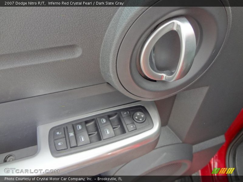 Inferno Red Crystal Pearl / Dark Slate Gray 2007 Dodge Nitro R/T
