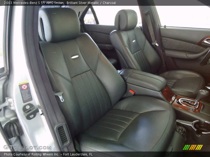  2003 S 55 AMG Sedan Charcoal Interior
