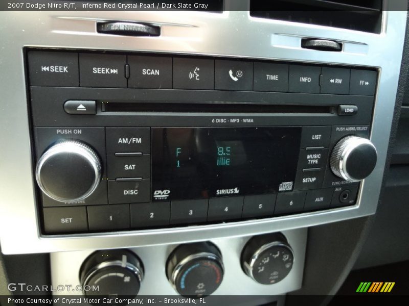Inferno Red Crystal Pearl / Dark Slate Gray 2007 Dodge Nitro R/T