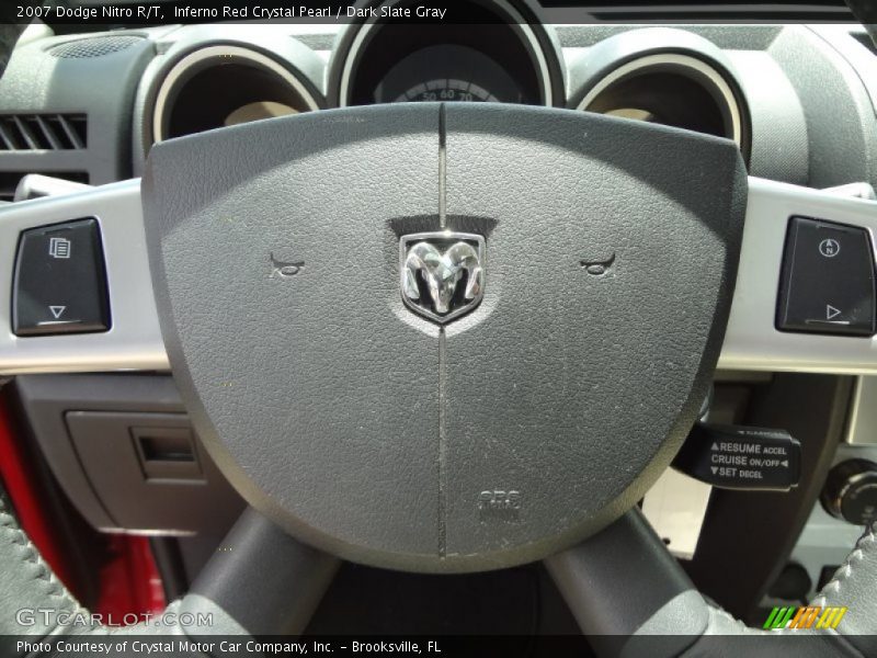 Inferno Red Crystal Pearl / Dark Slate Gray 2007 Dodge Nitro R/T