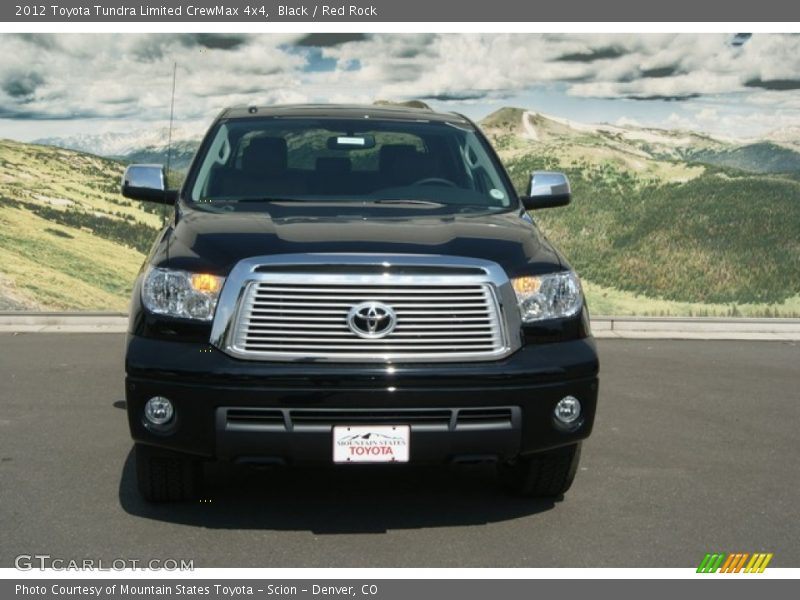 Black / Red Rock 2012 Toyota Tundra Limited CrewMax 4x4