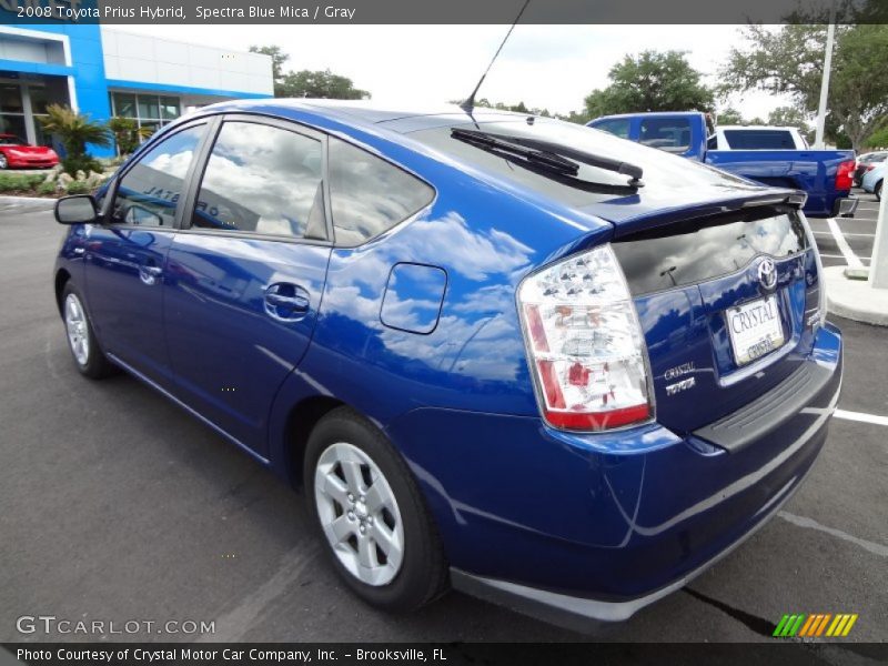 Spectra Blue Mica / Gray 2008 Toyota Prius Hybrid