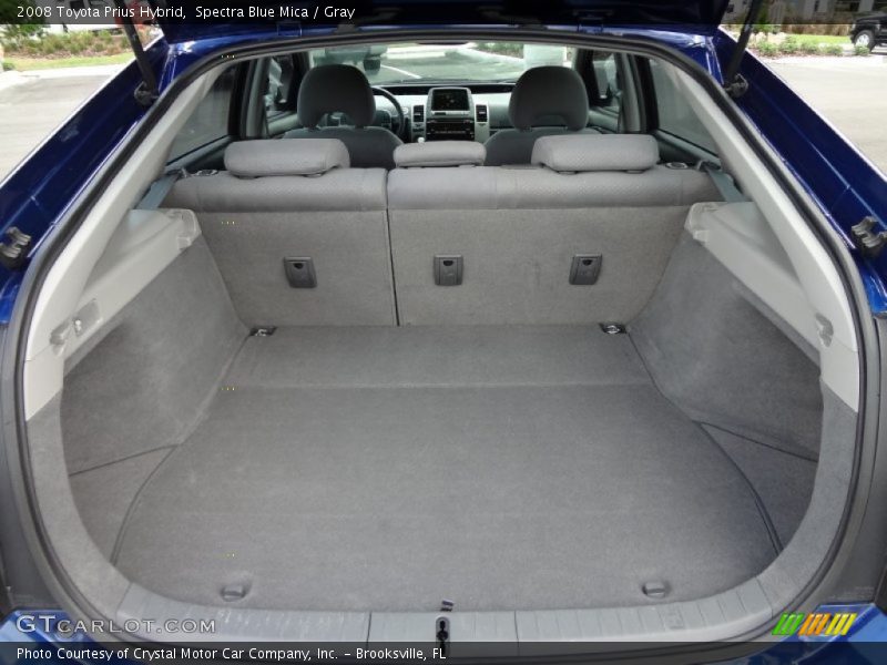 Spectra Blue Mica / Gray 2008 Toyota Prius Hybrid