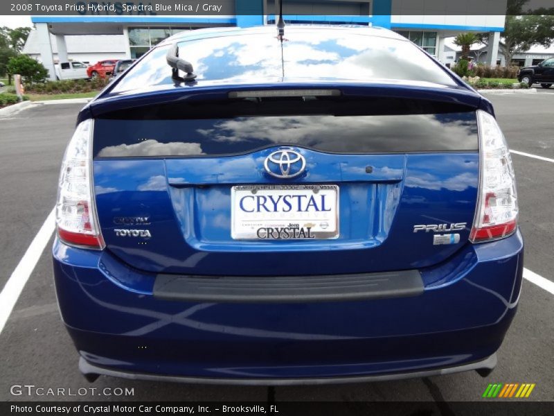 Spectra Blue Mica / Gray 2008 Toyota Prius Hybrid