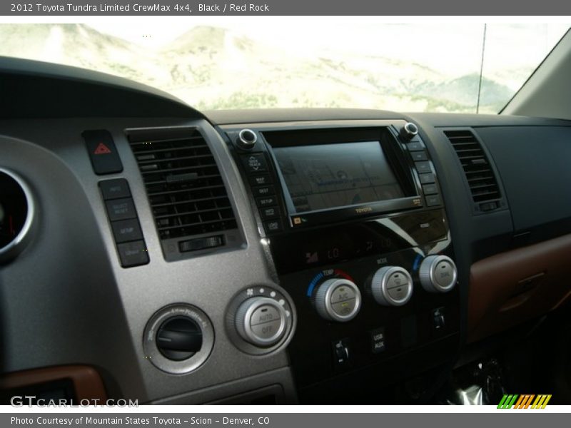 Black / Red Rock 2012 Toyota Tundra Limited CrewMax 4x4