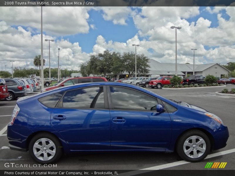 Spectra Blue Mica / Gray 2008 Toyota Prius Hybrid