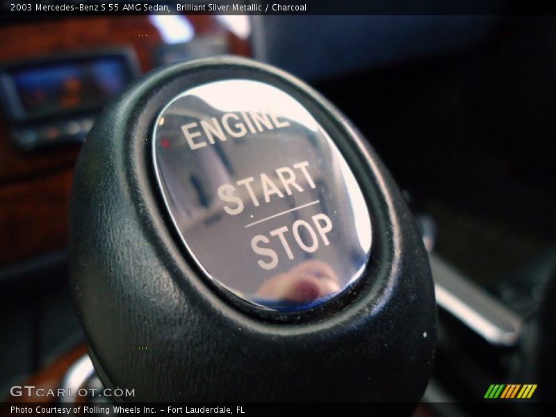 Controls of 2003 S 55 AMG Sedan