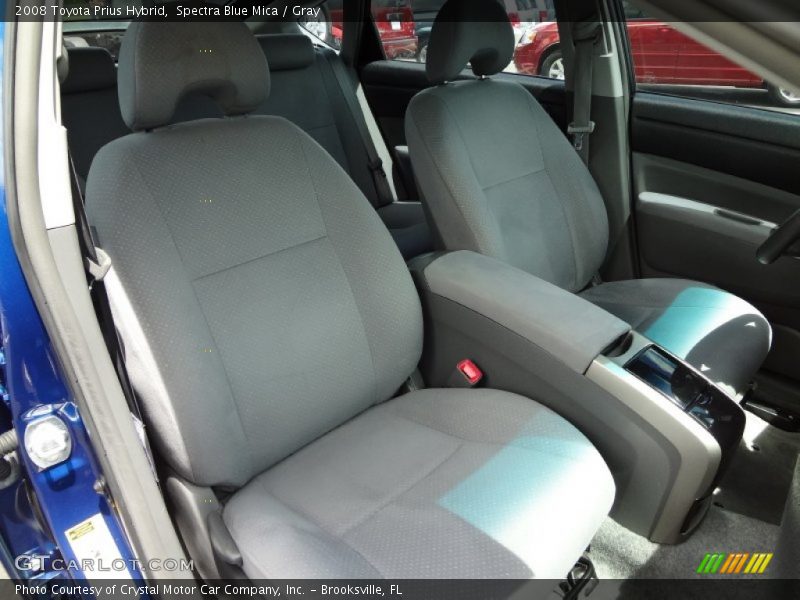 Spectra Blue Mica / Gray 2008 Toyota Prius Hybrid