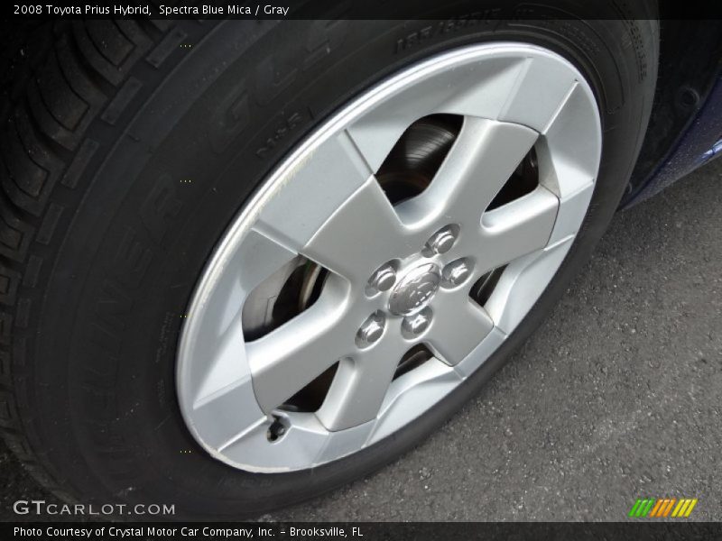 Spectra Blue Mica / Gray 2008 Toyota Prius Hybrid