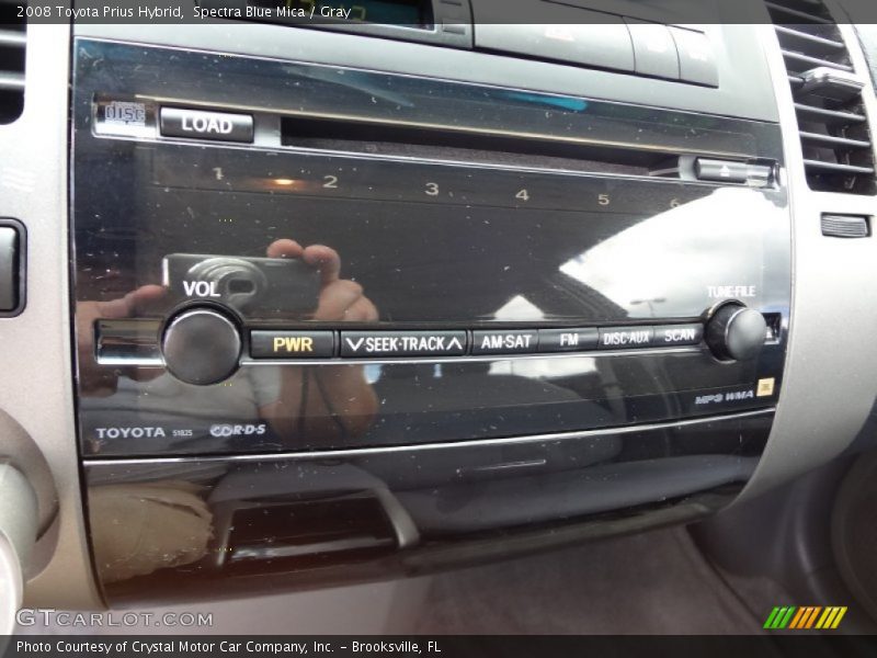 Spectra Blue Mica / Gray 2008 Toyota Prius Hybrid