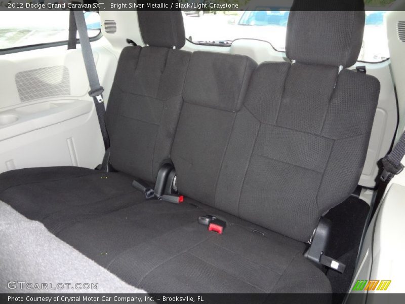 Bright Silver Metallic / Black/Light Graystone 2012 Dodge Grand Caravan SXT