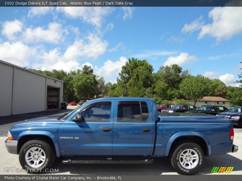  2002 Dakota SLT Quad Cab Atlantic Blue Pearl