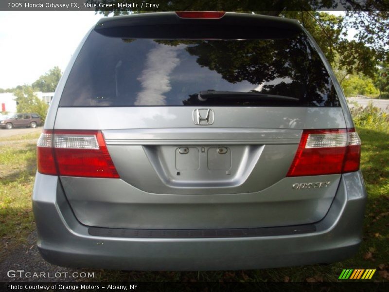 Slate Green Metallic / Gray 2005 Honda Odyssey EX