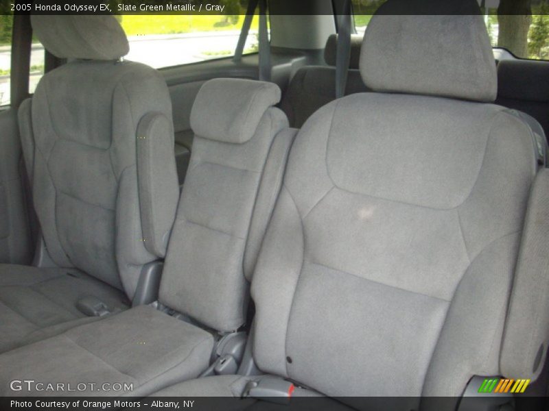 Slate Green Metallic / Gray 2005 Honda Odyssey EX