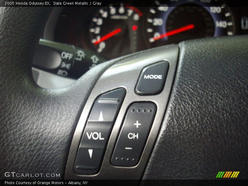 Slate Green Metallic / Gray 2005 Honda Odyssey EX
