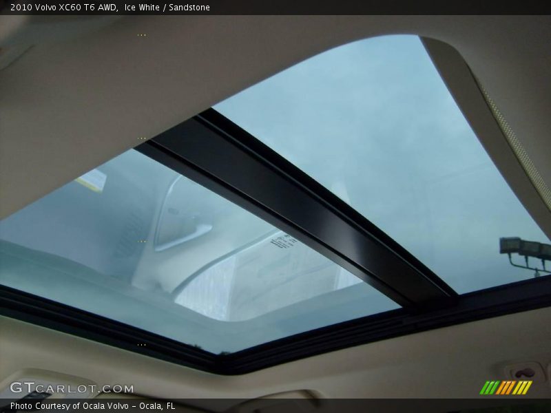 Ice White / Sandstone 2010 Volvo XC60 T6 AWD