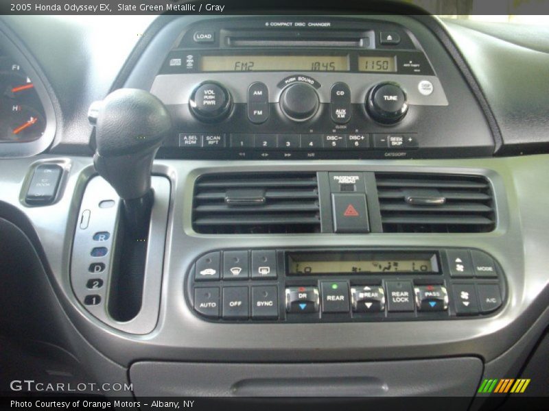 Slate Green Metallic / Gray 2005 Honda Odyssey EX