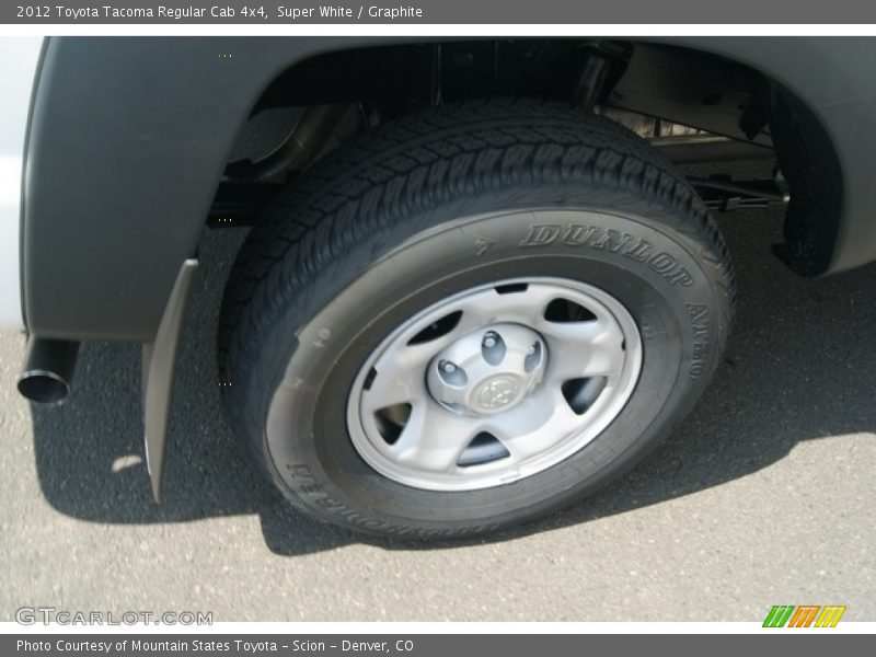 Super White / Graphite 2012 Toyota Tacoma Regular Cab 4x4
