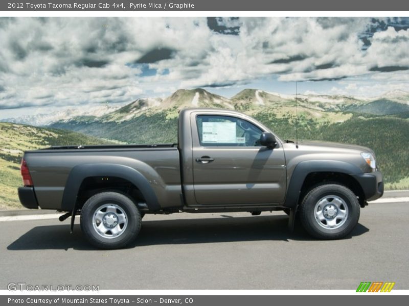 Pyrite Mica / Graphite 2012 Toyota Tacoma Regular Cab 4x4