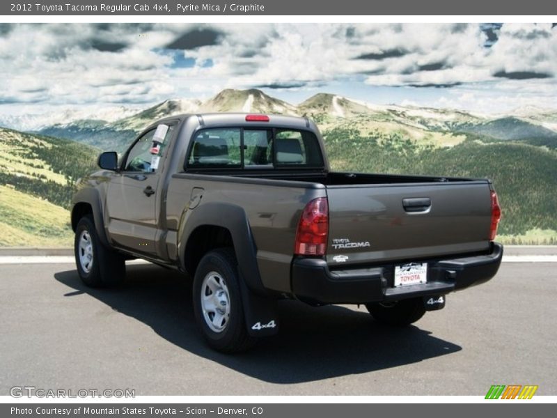 Pyrite Mica / Graphite 2012 Toyota Tacoma Regular Cab 4x4