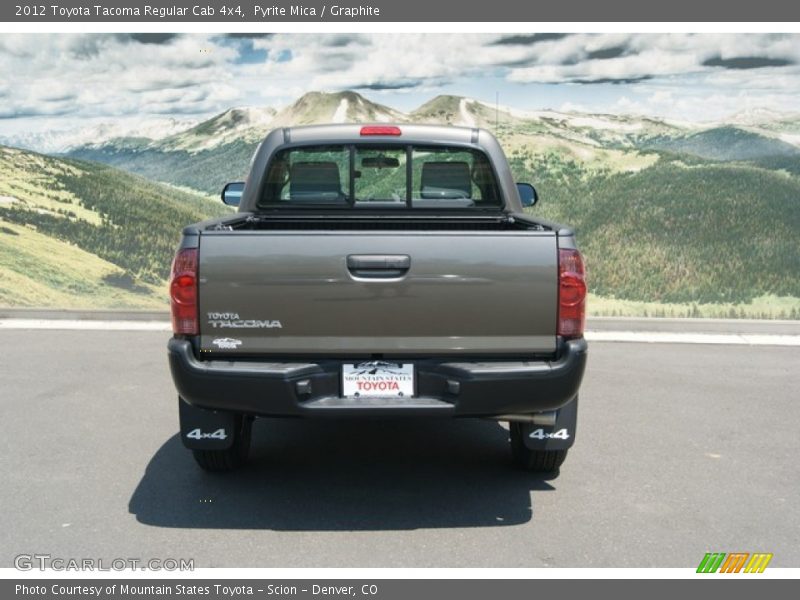 Pyrite Mica / Graphite 2012 Toyota Tacoma Regular Cab 4x4