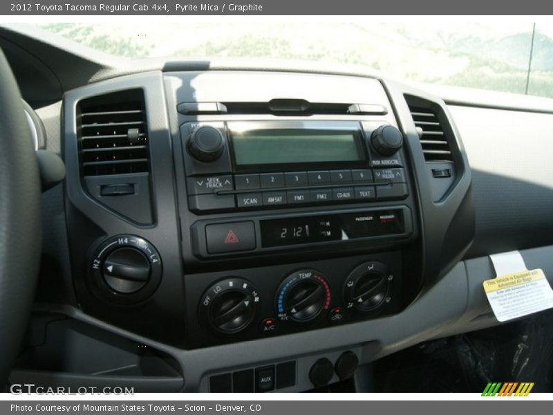 Pyrite Mica / Graphite 2012 Toyota Tacoma Regular Cab 4x4