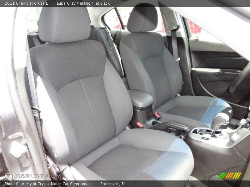 Taupe Gray Metallic / Jet Black 2011 Chevrolet Cruze LT