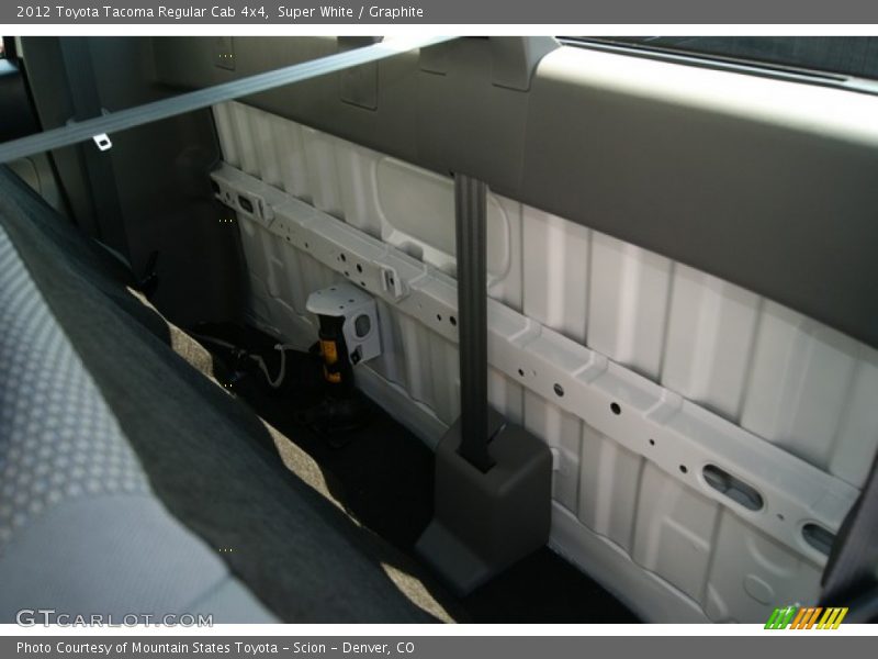 Super White / Graphite 2012 Toyota Tacoma Regular Cab 4x4