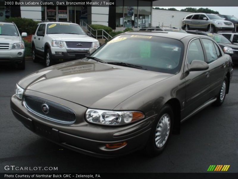 Dark Bronzemist Metallic / Taupe 2003 Buick LeSabre Custom
