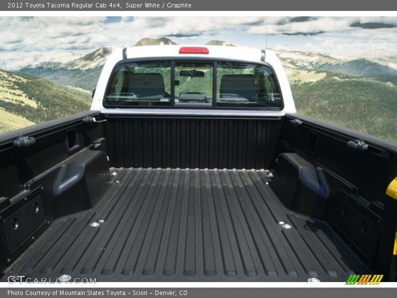 Super White / Graphite 2012 Toyota Tacoma Regular Cab 4x4