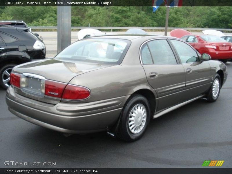 Dark Bronzemist Metallic / Taupe 2003 Buick LeSabre Custom