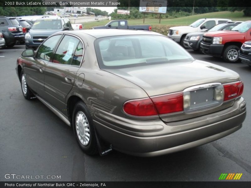Dark Bronzemist Metallic / Taupe 2003 Buick LeSabre Custom