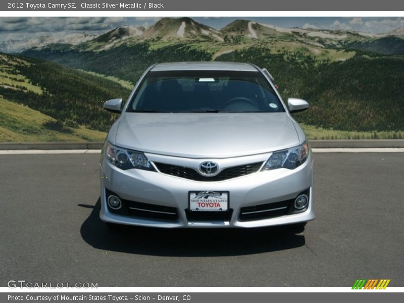 Classic Silver Metallic / Black 2012 Toyota Camry SE
