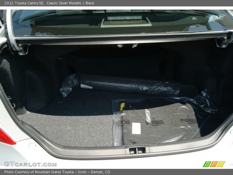 Classic Silver Metallic / Black 2012 Toyota Camry SE
