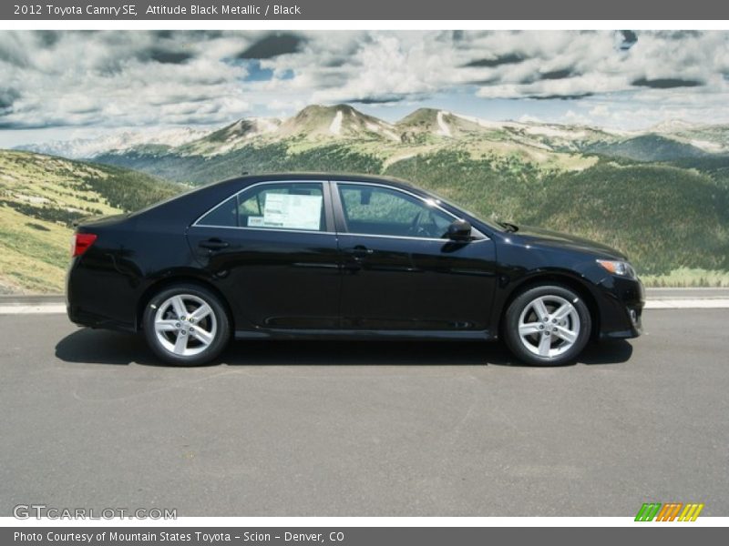 Attitude Black Metallic / Black 2012 Toyota Camry SE